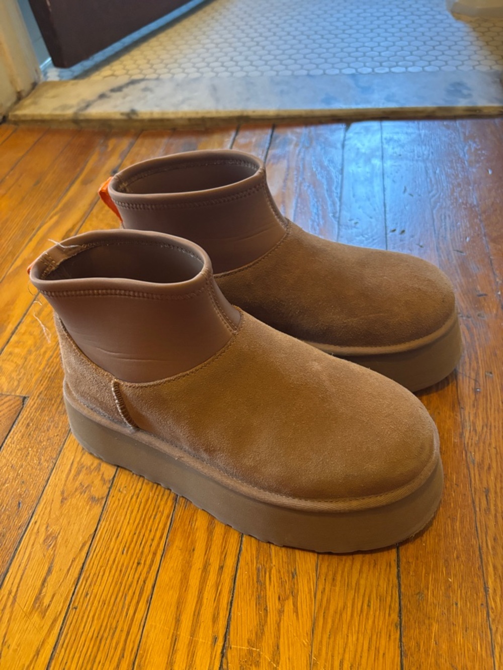 Brown Suede Platform Uggs- Barely Worn
